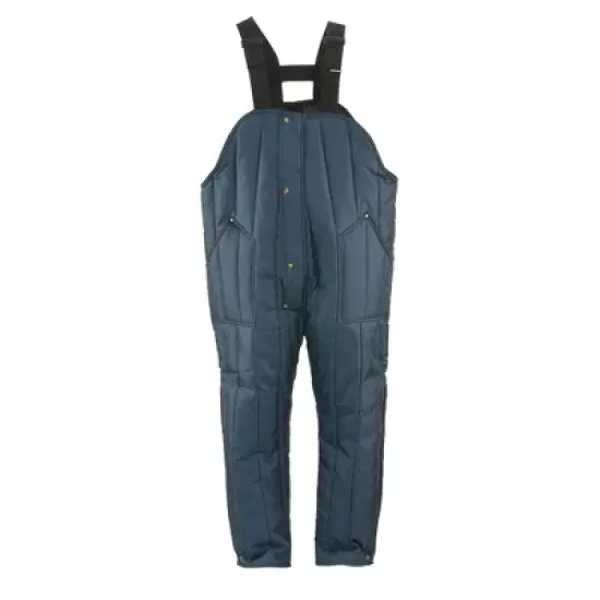 RefrigiWear Men's Econo-Tuff Lightweight Fiberfill Insulated High Bib Overalls image {6}