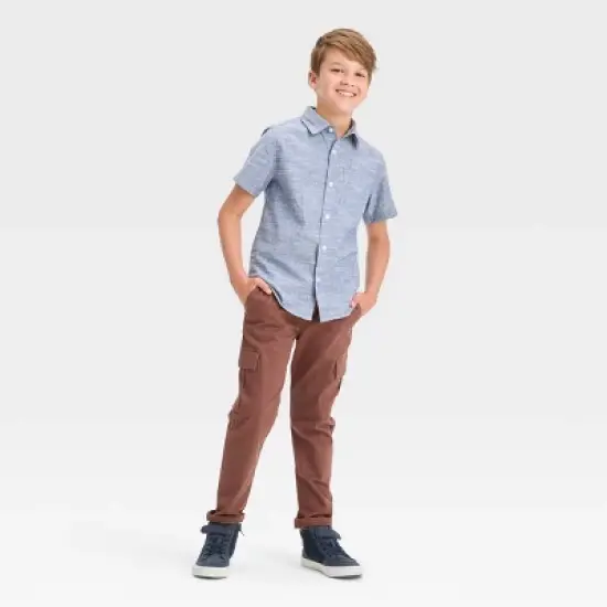 Boys' Stretch Tapered Cargo Pants - Cat & Jack&trade; image {2}