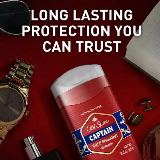 Old Spice Men's Red Collection Captain Deodorant - 3oz image {6}