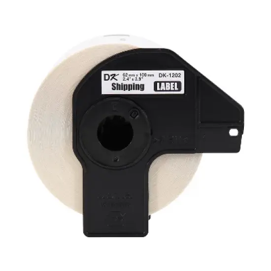 Brother DK-1202 Label Printer Labels 2.4" x 3.9" White Labels/Roll 3 Rolls/Box (DK-12023PK) image {3}