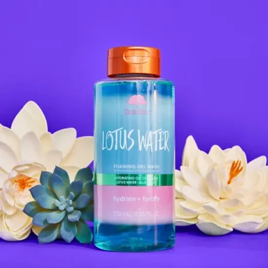 Tree Hut Lotus Water Foaming Gel Body Wash - 18 fl oz image {5}