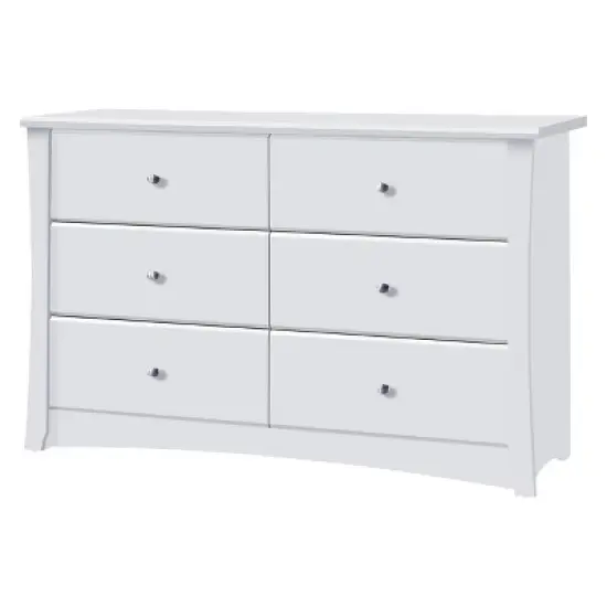 Storkcraft Crescent 6 Drawer Dresser image {1}