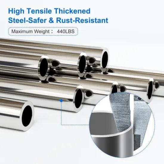 12FT Trampoline, Recreational Trampolines with Enclosure Net and Ladder image {2}