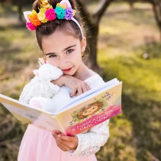 Tickle & Main Magical Unicorn Gift Set, 3-Piece Set, Unicorn Stuffed Animal for Girls 2 Years Old and Above image {2}