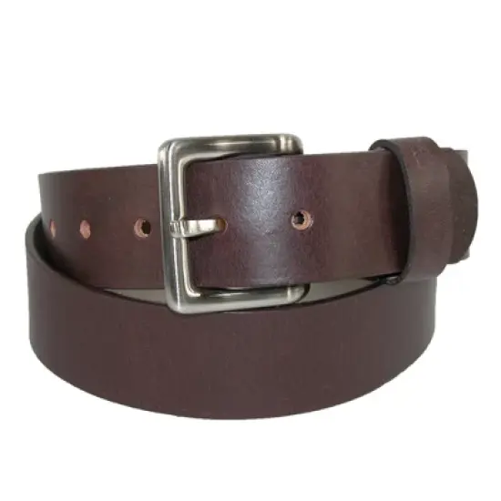 CTM Men's Leather Bridle Belt with Removable Buckle (Pack of 2) image {2}