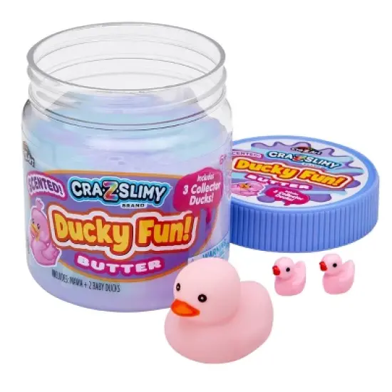 Cra-Z-Slimy Perm Purple Slime Pink Duck image {3}