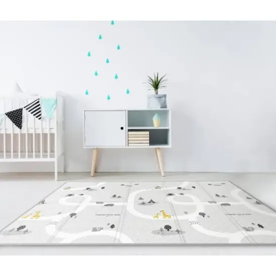 Parklon LeMans Silky Folding Baby Play Mat image {2}