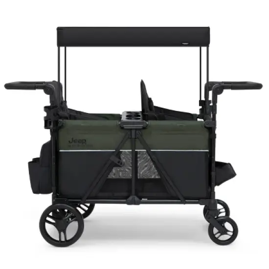 Jeep Aries Stroller Wagon by Delta Children - Black/Green image {9}