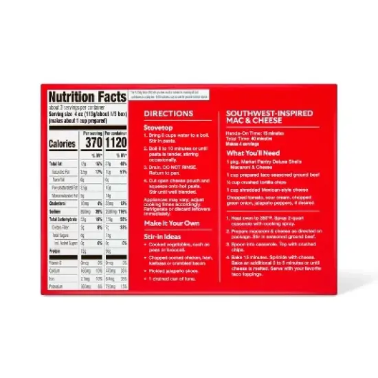 Deluxe Shells Macaroni and Cheese - 12oz - Market Pantry&trade; image {1}