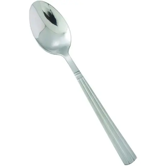 Winco 0007-03 12-Piece Regency Dinner Spoon Set, 18-0 Stainless Steel image {4}