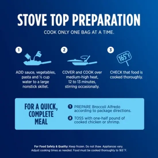 Birds Eye Meal Starters Frozen Broccoli Alfredo - 17oz image {5}