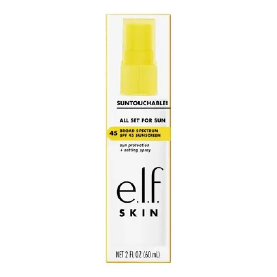 e.l.f. SKIN Suntouchable! All Set For Sun Sunscreen - SPF 45 - 2 fl oz image {4}