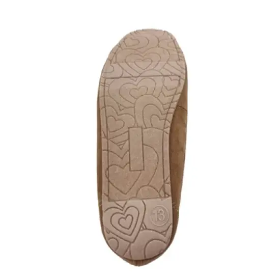 Girls' Cadi Moccasin Slippers - Cat & Jack&trade; Chestnut Brown image {3}