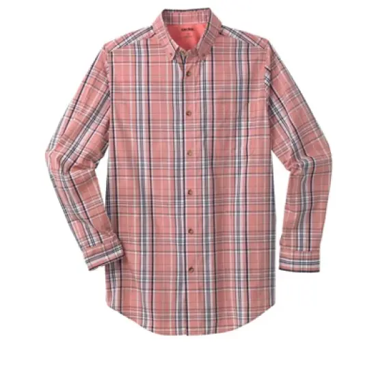 KingSize Men's Big & Tall Long Sleeve Wrinkle Free Sport Shirt image {13}