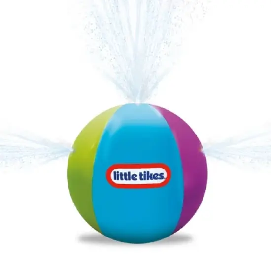 Little Tikes 36'' Ultimate Beach Ball Sprinkler: Outdoor PVC Water Toy for Kids image {2}