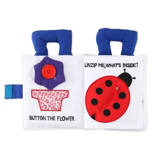 The Peanutshell Soft Cloth Quiet Book for Babies, Learning Activities for Toddlers image {4}