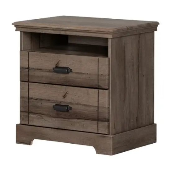 Avilla 2 Drawer Nightstand - South Shore image {9}