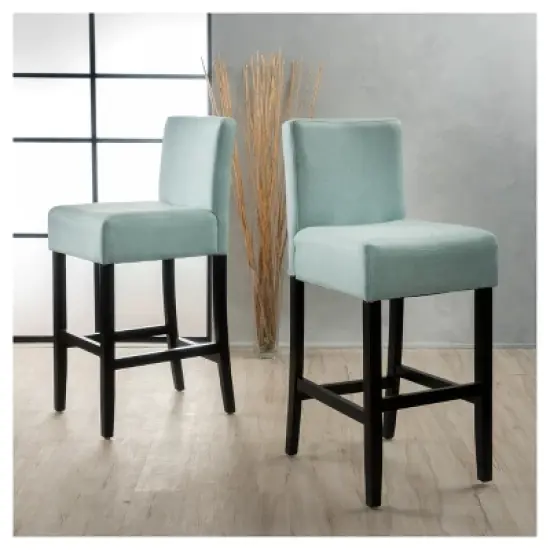 Lopez Barstool Set 2ct - Christopher Knight Home image {1}