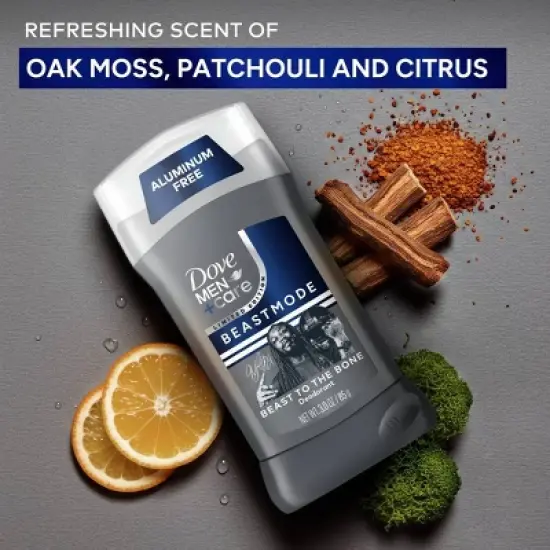 Dove Men+Care Aluminum-Free Limited Edition Deodorant Stick Beastmode Collection - Beast to the Bone - 3oz image {2}