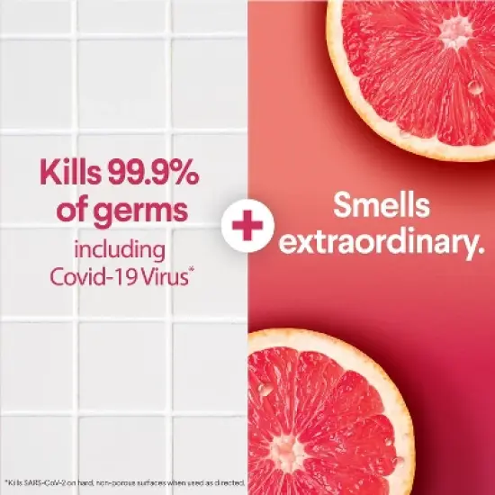 Clorox Scentiva Grapefruit & Orange Blossom Disinfecting Wipes - 75ct image {2}