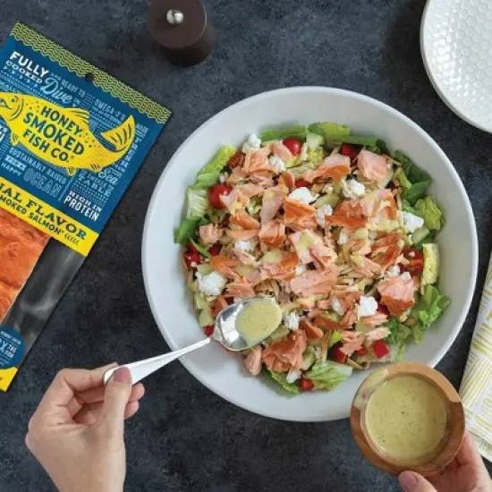 Honey Smoked Fish Co. Original Honey Smoked Salmon - 8oz image {2}