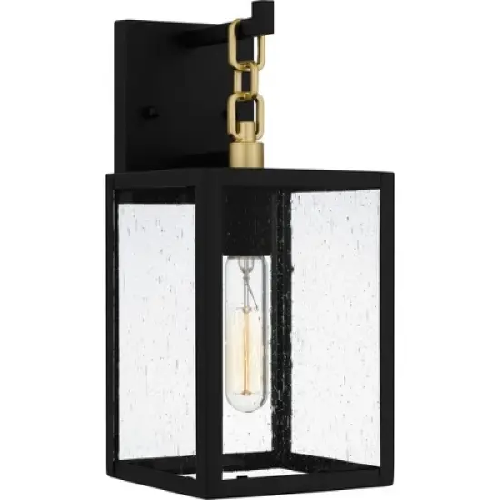 Quoizel Lighting Anchorage 1 - Light Sconce in  Matte Black image {4}