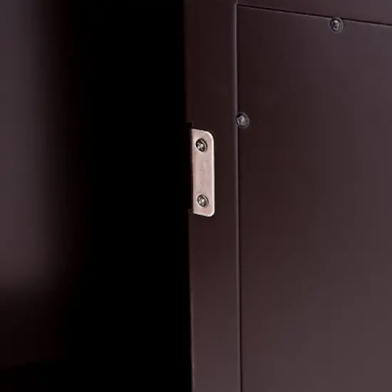 Tangkula Bathroom Wall Mounted Cupboard Mirrored Storage Cabinet Adjustable Shelf image {8}