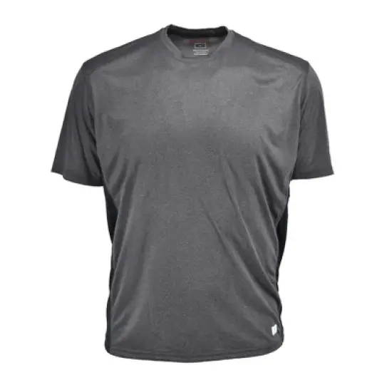 Falcon Bay Elite Sport Men's Big and Tall Space Dye Color Block Short Sleeve Tee image {4}