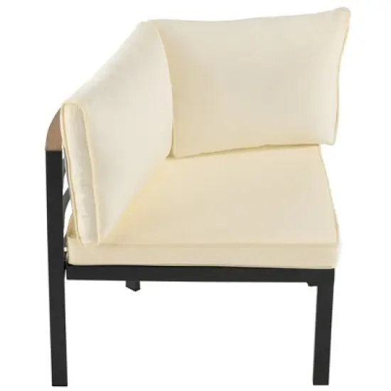 9 PCS Outdoor Sectional Sofa Set Patio Seating Group Outdoor Conversation Set Modular Garden Furniture Set with Table & Cushions - ModernLuxe image {13}