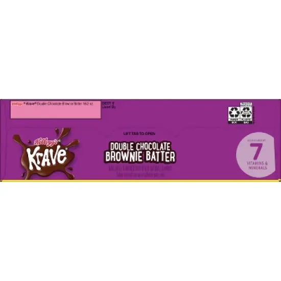 Kellogg's Krave Breakfast Cereal image {7}