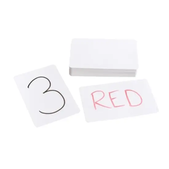Learning Advantage Blank Playing Cards, 50 Per Pack, 6 Packs image {3}