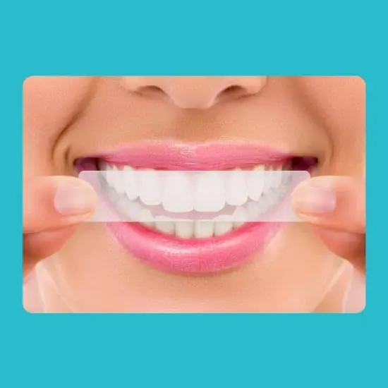 iSmile Teeth Whitening Strips Kit - Mint Oil - 44ct image {5}
