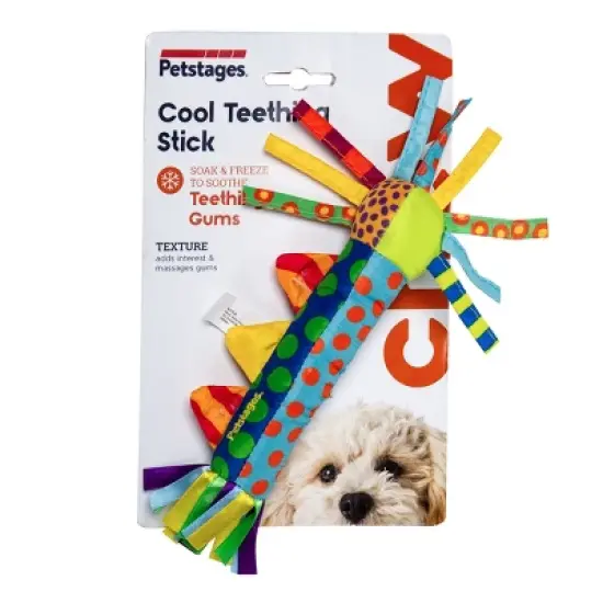 Petstages Cool Teething Stick Dog Toy image {1}
