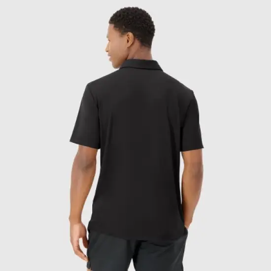 Hanes Moves Men's Short Sleeve Performance Polo image {2}