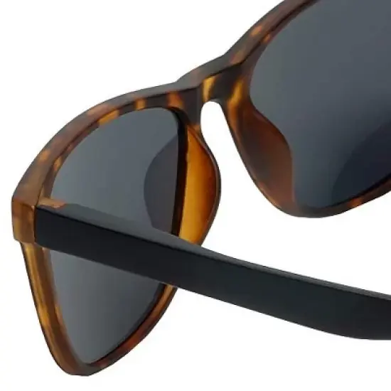 Magz Astoria Magnetic Front Connecting Polarized Sun OR Bi-Focal Sunglasses in Tortoise Havana Brown Gold, Gray image {3}