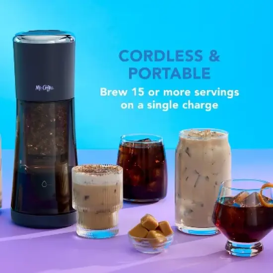 Mr. Coffee Portable Cold Brew Coffee Maker Sake image {6}