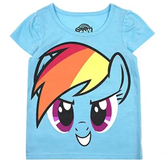 My Little Pony Girl's 3-Pack Ponies Rule! Short Sleeve Graphic Tees For Kids image {1}