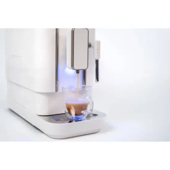 Concierge Elite Espresso Machine Diamond White: Espressione Coffee Maker, Automatic, Programmable, 1350W, 1.2L Capacity image {9}