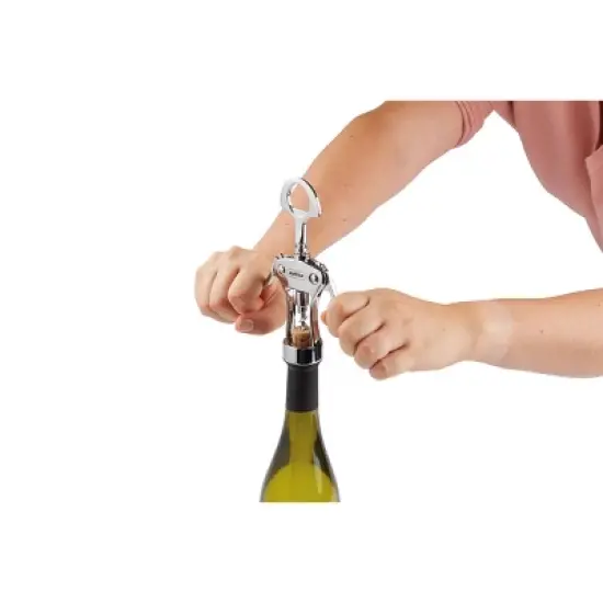 ZYLISS Easy Corkscrew Wine Opener 7.5" Stainless Steel E930046U image {5}