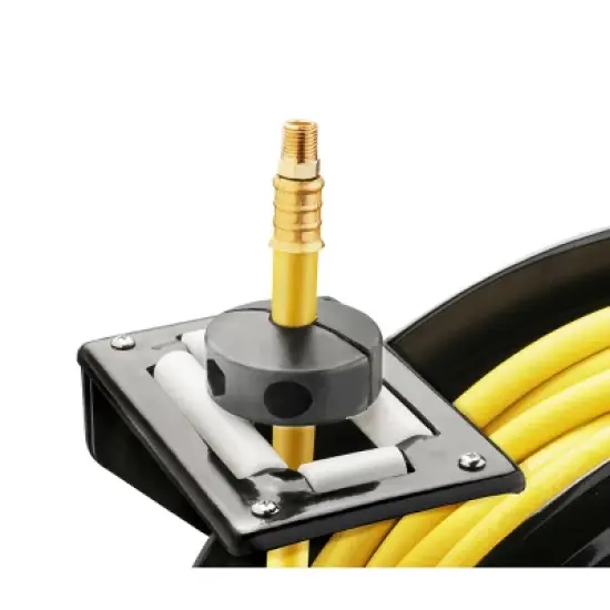 Fleming Supply Retractable Rubber Air Hose Reel, 20.75" x 7" x 19" image {6}