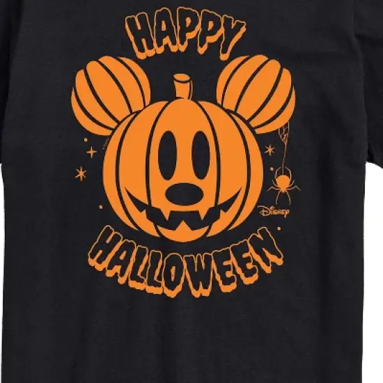 Men's - Disney - Mickey Pumpkin Short Sleeve Graphic T-Shirt image {1}