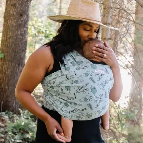 Moby Wrap Feather Knit Baby Carrier image {10}