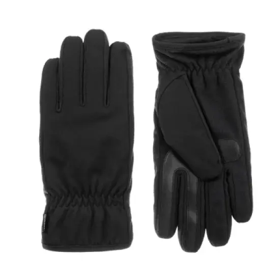 Isotoner Men's Softshell Gloves - Black image {2}