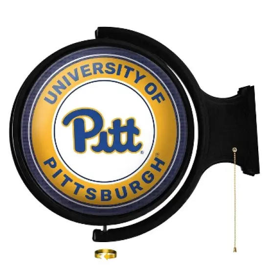 University Original Round Rotating Lighted Wall Sign image {69}