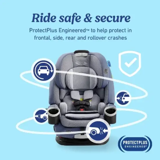 Graco 4Ever 4-in-1 Convertible Car Seat - Maddox image {4}