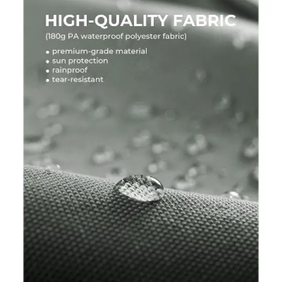 12x20ft Extra Large Aluminum Pergola with Adjustable Sun Shade Canopy, 4-Side Anchoring, Gray Frame & Curtains image {3}