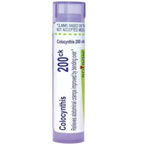 Colocynthis 200CK by Boiron Homeopathic Single Medicine For Pain  -  80 Pellet image {4}