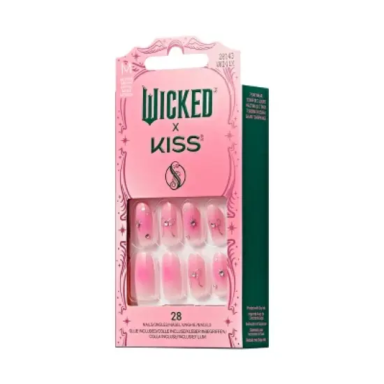 Wicked x KISS Products Fake Nails - You've Been Glinda-fied - 33ct image {9}