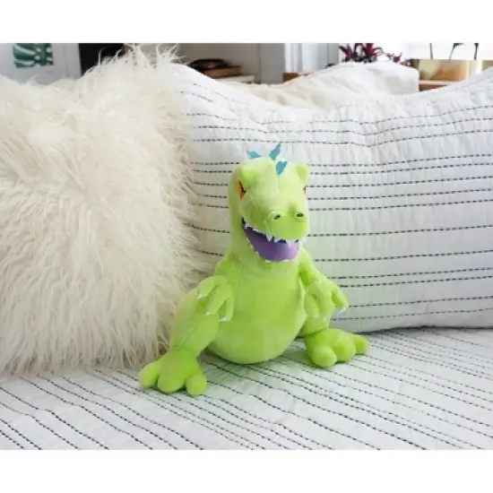 Golden Bell Studios Nickelodeon Rugrats 15-Inch Character Plush Toy | Reptar image {3}