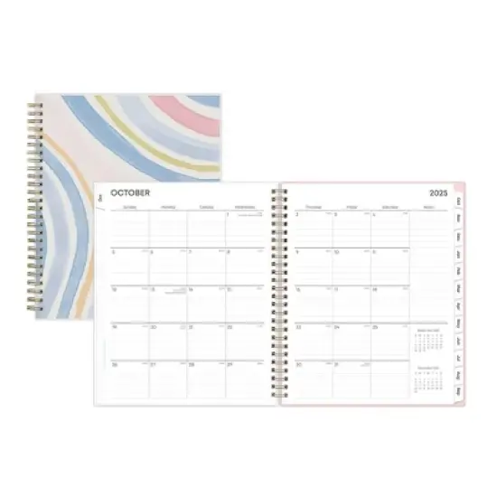 Blue Sky Weekly/Monthly Month Planning Calendar 7"x9" with List Pad Kendrice image {3}